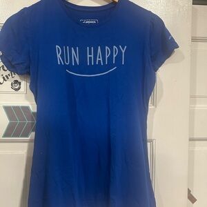 Brooks Women's Blue Short Sleeve Tee
